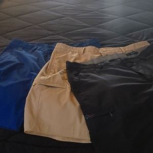 3 Pairs Greg Norman Dress Shorts